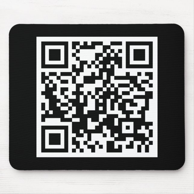 customizable QR code Mouse Pad (Front)