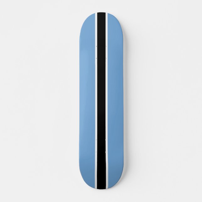 Customizable Racers Stripe Edition Skateboard (Front)