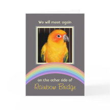 Customizable Rainbow Bridge Pet Memorial