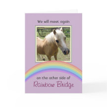 Customizable Rainbow Bridge Pet Memorial