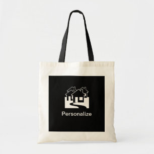 Customizable real estate agent reusable bag