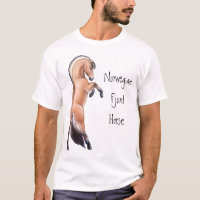Customizable Rearing Norwegian Fjord Horse T-Shirt