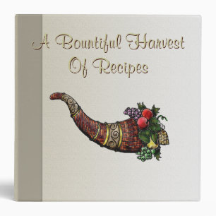 Customizable Recipe Binder