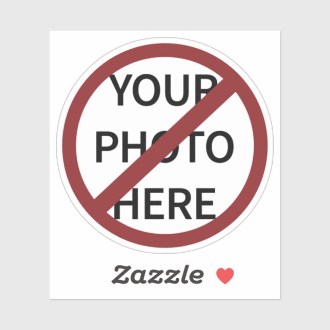 Customizable Red Ban Circle No Symbol Women's (Sheet)