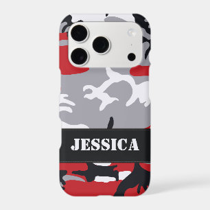 Customizable Red Camo