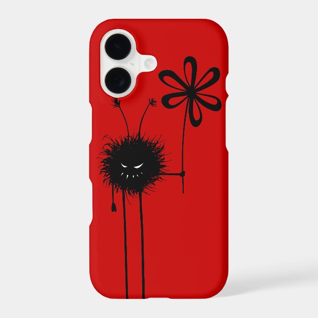 Customizable Red Evil Flower Bug (Back)