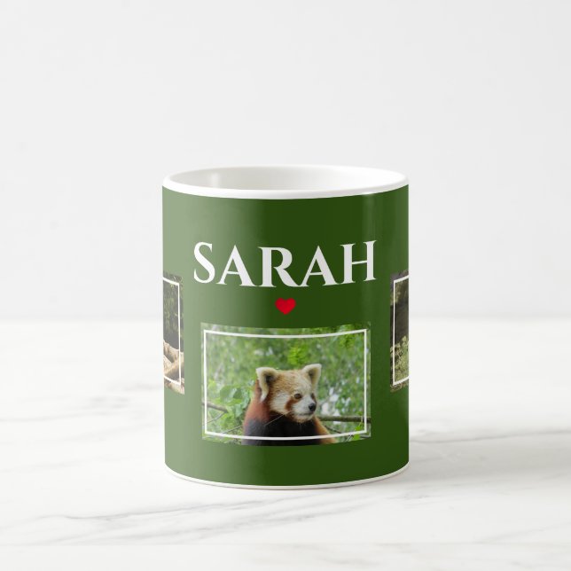 Customizable Red Panda Photo Mug (Center)
