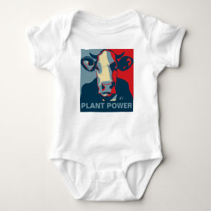 Customizable Red White Blue Pop Art Cow Jumper Baby Bodysuit