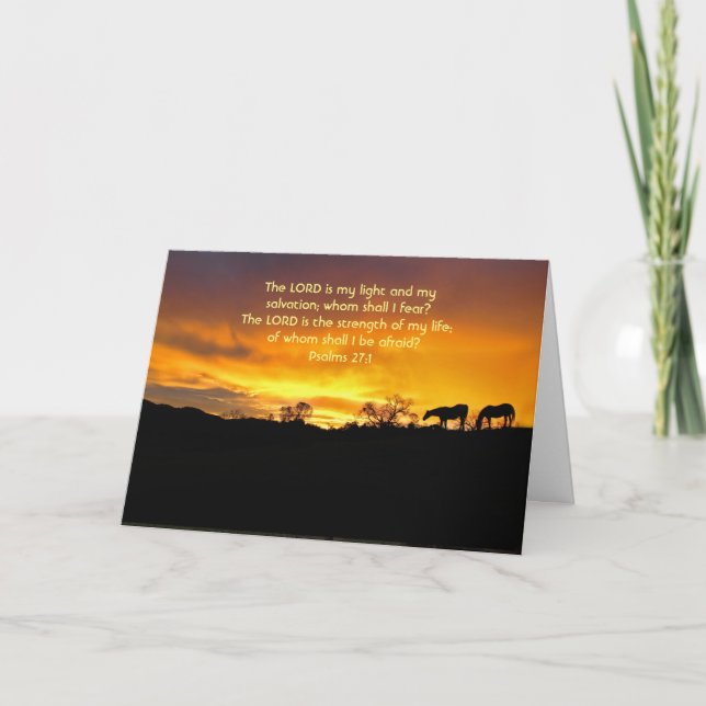 Customizable Religious Cancer Get Well Card (Front)