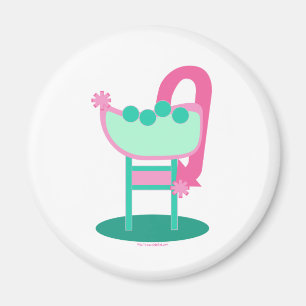 Customizable Retro 50's Sign Magnet