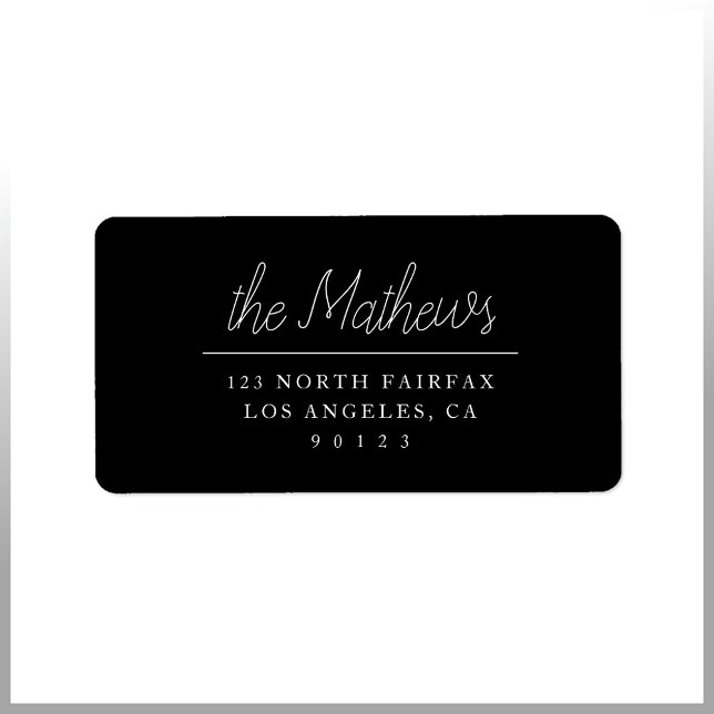 Customizable Return Address Label (Creator Uploaded)