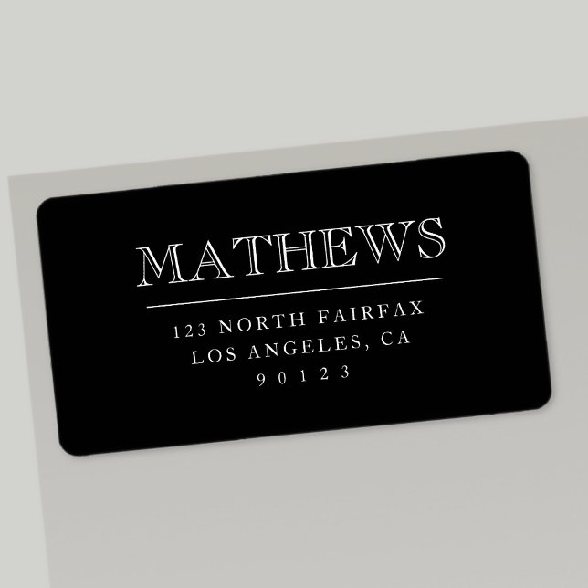 Customizable Return Address Label (Creator Uploaded)