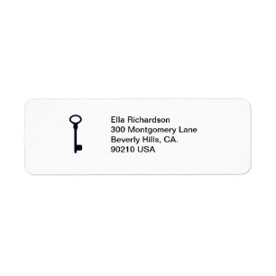 Customizable Return Address Labels