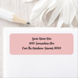 Customizable Return Address Labels