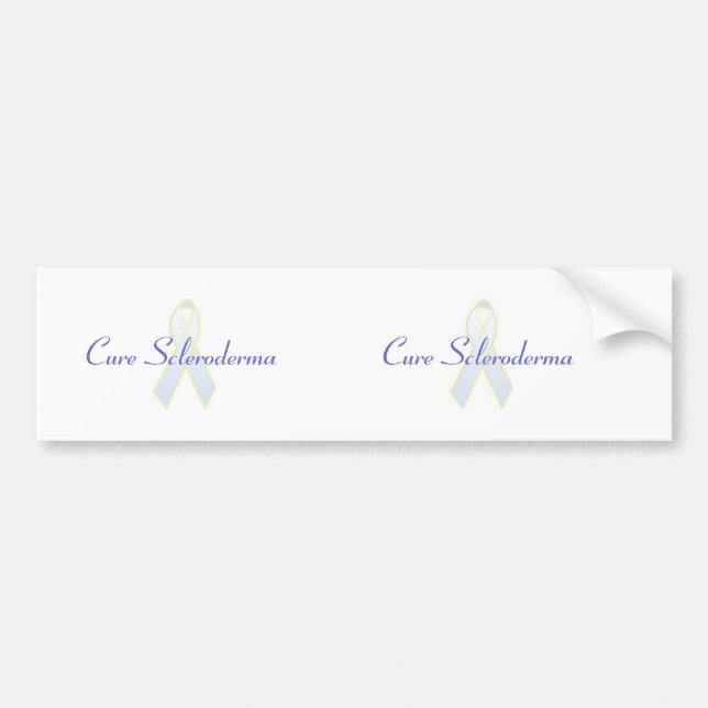 Customizable Ribbon Bumper Stickers! Sticker (Front)