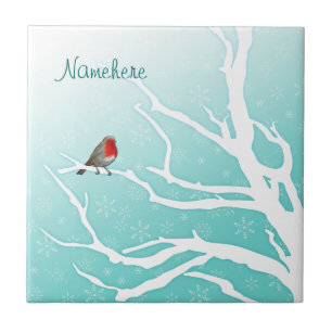 Customizable: Robin in a tree Tile