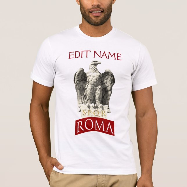 Customizable Roman Eagle T-Shirt (Front)