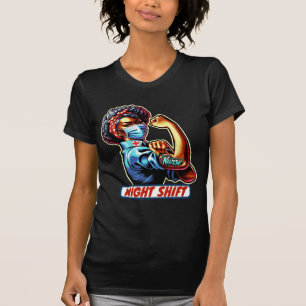 Customizable Rosie the Riveter Nurse T-Shirt