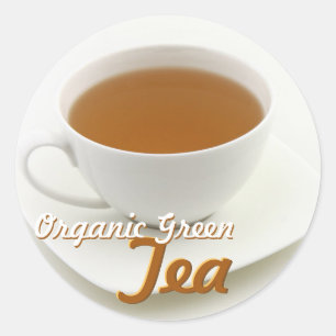 Customizable Round Tea Label Sticker