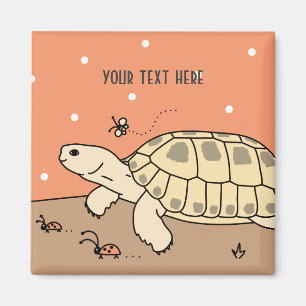 Customizable Russian Tortoise Magnet