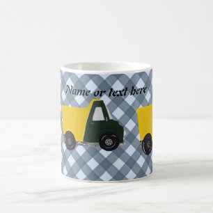 Customizable sand truck coffee mug