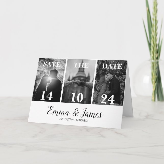 Customizable save the date invitation (Front)