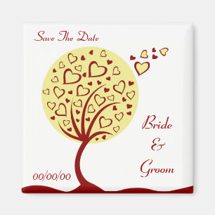 Customizable Save The Date Magnet