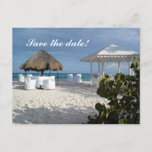 Customizable Save the Date Post Card