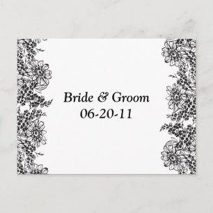 Customizable Save The Date Postcards