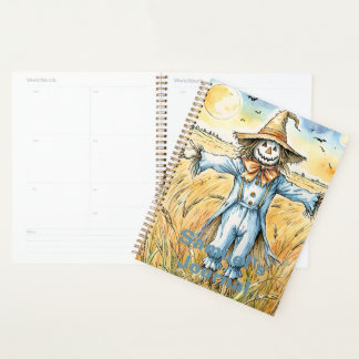 Customizable Scarecrow, Fall Scarecrow, Planner