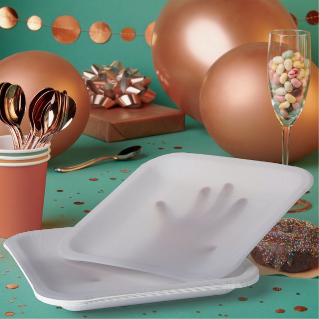 Customizable Scary Halloween Plate (Multi)