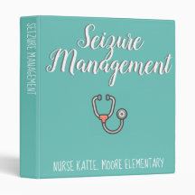 Customizable School Nurse Seizure Management