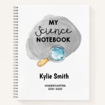 Customizable Science Student Notebook