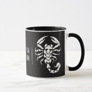 Customizable - Scorpion and Your Initials Ver.2 Mug