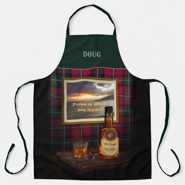 (Customizable) Scotch Whisky Apron (Front)