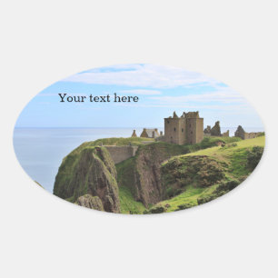 Customizable Scottish Castle Sticker