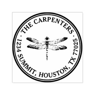 Customizable Self Inking 1.5"x1.5" Stamp Template