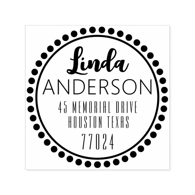 Customizable Self Inking 1.5"x1.5" Stamp Template (Design)