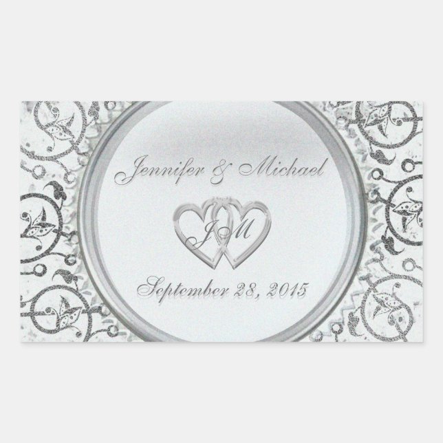 Customizable Silver Foil Sticker (Front)