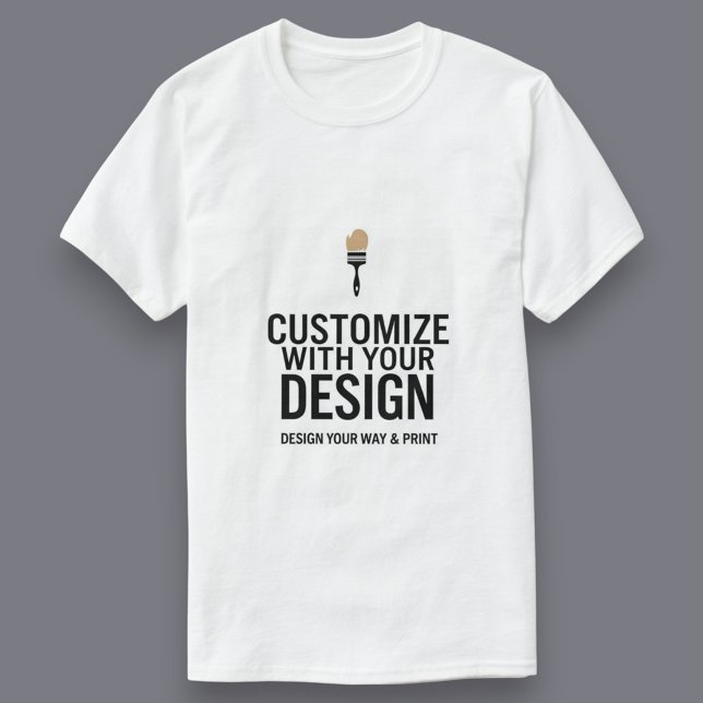 Customizable Simple Blank Business Corporate T-Shirt (Creator Uploaded)