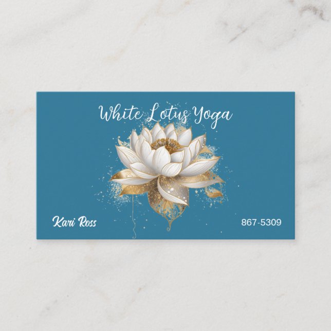 Customizable Simple Business Card (Front)