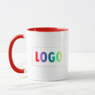 Customizable Simple Business Logo Template  Mug