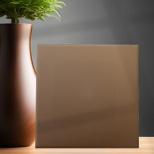 Customizable Simple Light Brown Gradient Tile