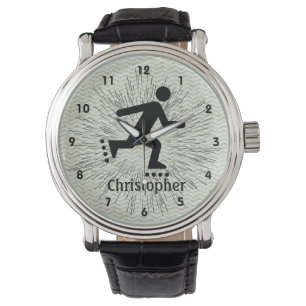 Customizable Skating Design Watch