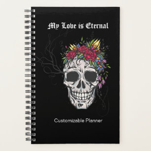Customizable Skull of the Flower Queen Planner
