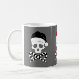 Customizable Skull Santa Claus Coffee Mug