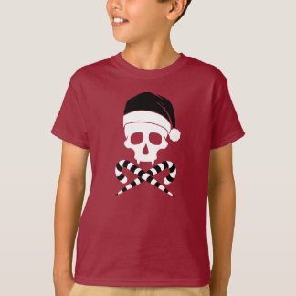 Customizable Skull Santa Claus T-Shirt