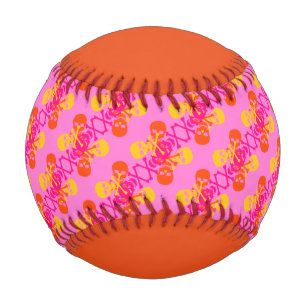 Customizable Skulls & Crossbones Baseball