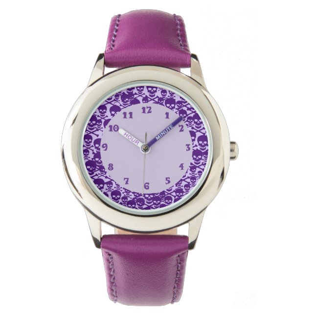 Customizable Skulls & Crossbones Watch (Front)