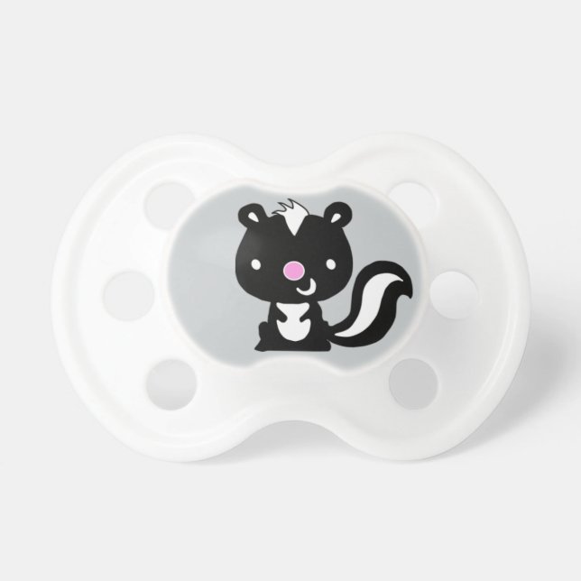 Customizable Skunk Pacifier (Front)